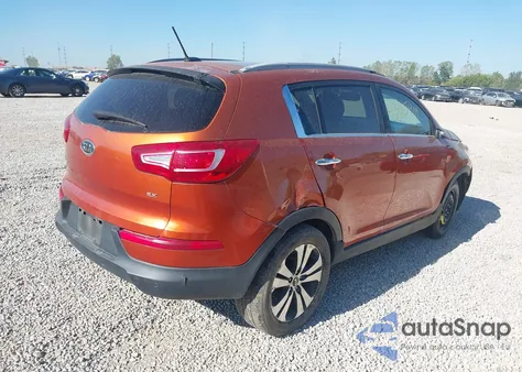 2011 Kia Sportage Ex from USA, damaged, VIN KNDPCCA23B7090309
